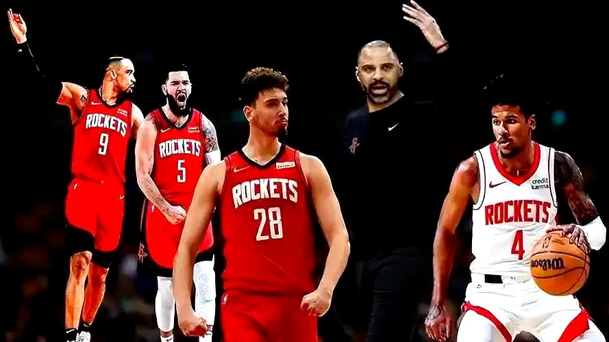 关于火箭防守团队表现出色，成功限制对手得分的信息