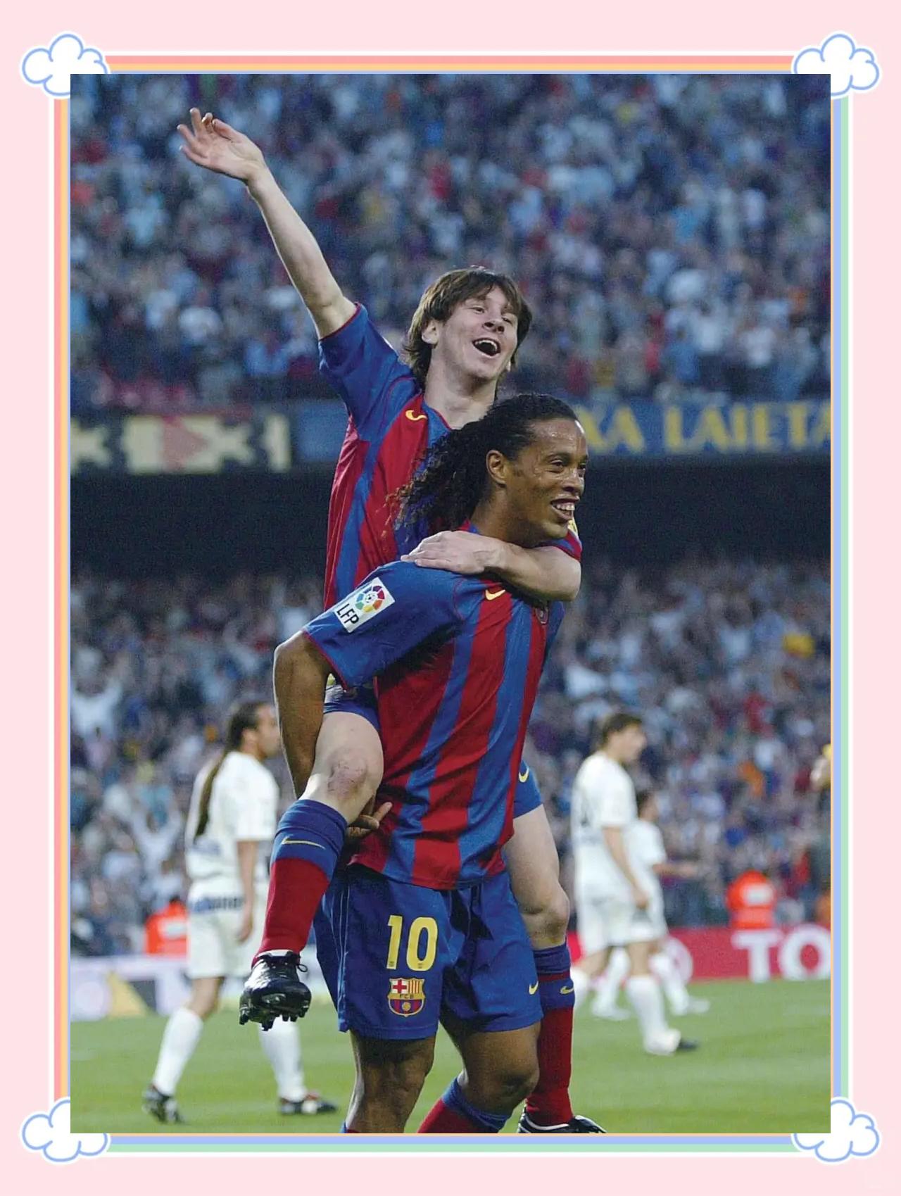 包含巴萨新星表现抢眼，梅西妙传带队获胜的词条