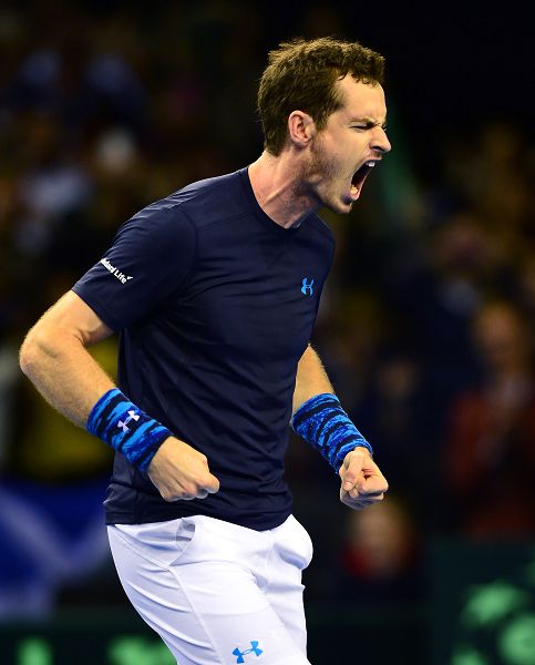 美网力克戴维斯杯，穆雷惊艳四座