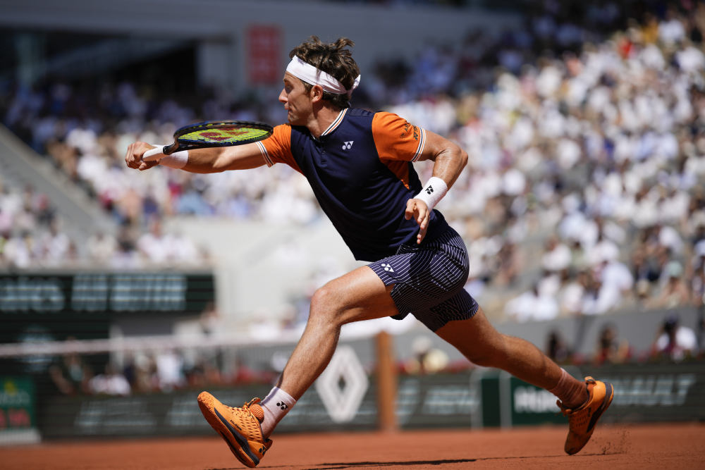 法网力克澳网，鲁德高光表现